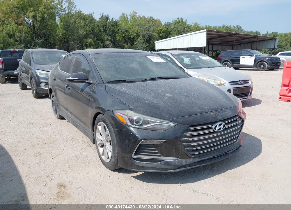 2017 HYUNDAI ELANTRA SPORT VIN: KMHD04LB6HU336578