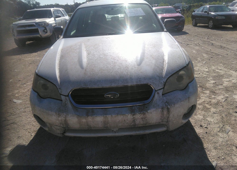 2006 SUBARU OUTBACK 2.5I VIN: 4S4BP61C167352712