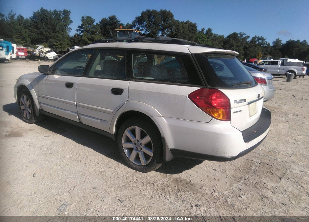 2006 SUBARU OUTBACK 2.5I VIN: 4S4BP61C167352712