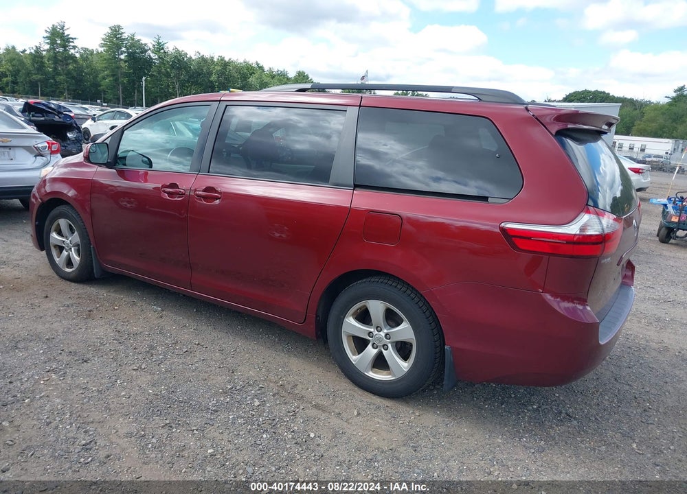 2015 TOYOTA SIENNA LE 8 PASSENGER VIN: 5TDKK3DC1FS552914