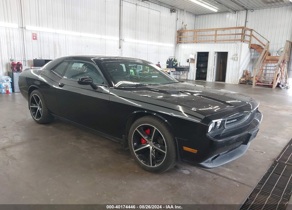 2012 DODGE CHALLENGER R/T VIN: 2C3CDYBT1CH123317