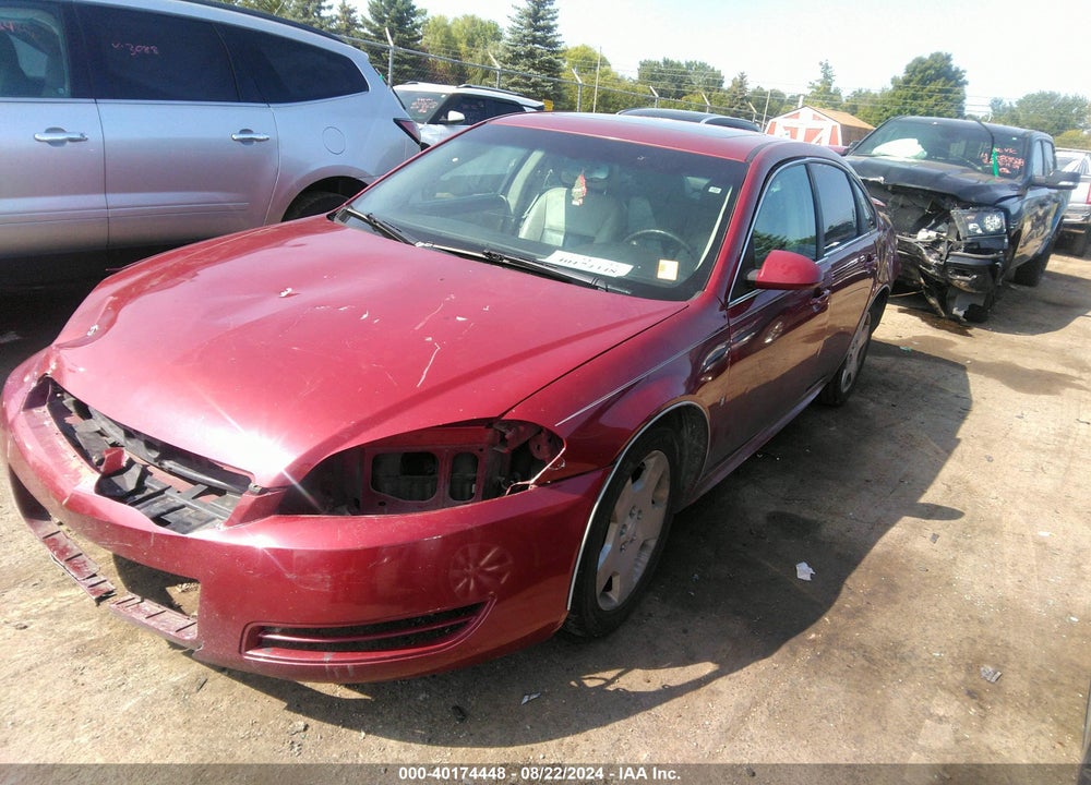 2008 CHEVROLET IMPALA LT VIN: 2G1WV58N881365916