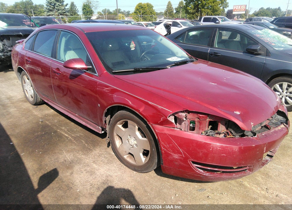 2008 CHEVROLET IMPALA LT VIN: 2G1WV58N881365916