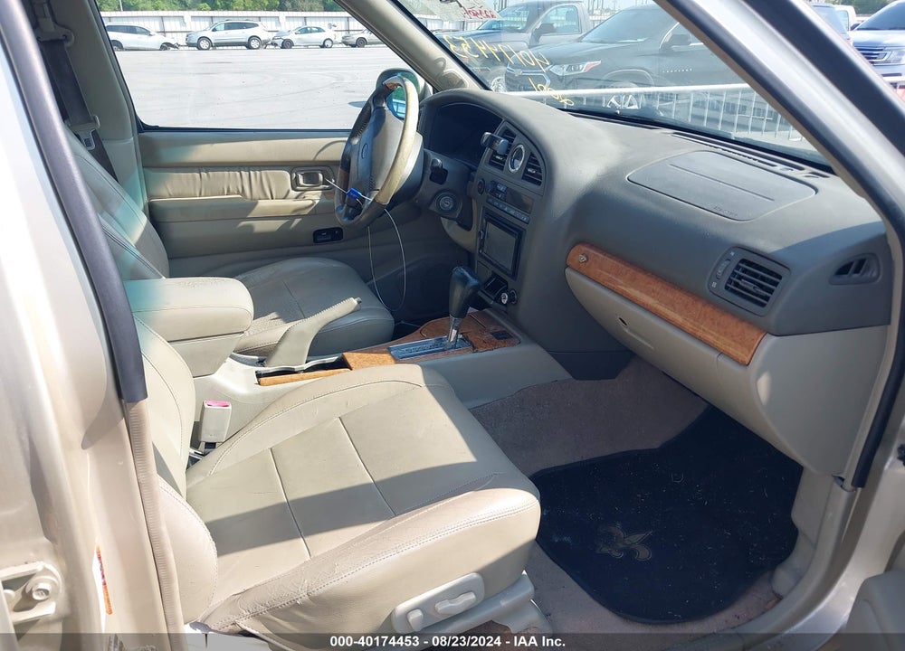 2001 INFINITI QX4 LUXURY VIN: JNRDR07X91W102096
