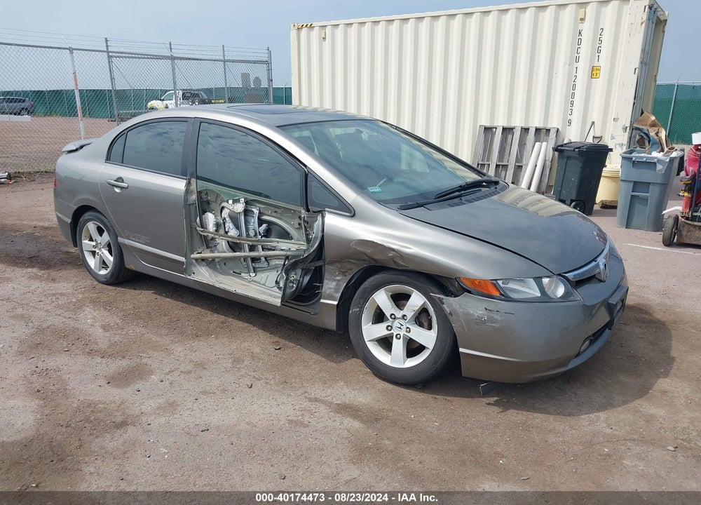 2007 HONDA CIVIC EX VIN: 1HGFA16817L062477