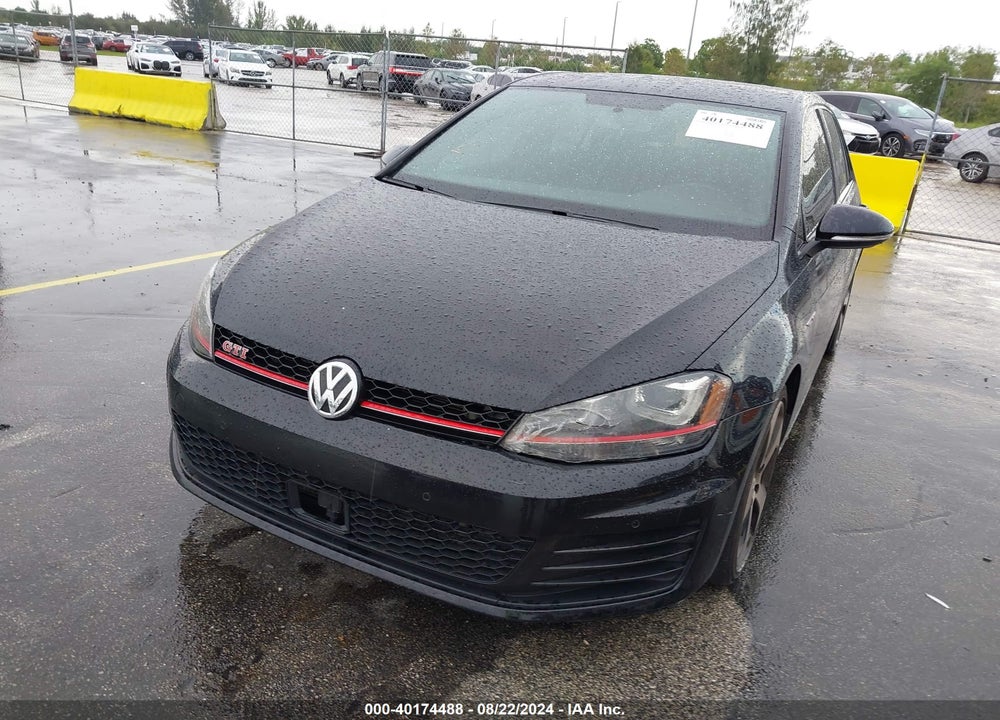 2015 VOLKSWAGEN GOLF GTI 2.0T S W/PERFORMANCE PACKAGE 4-DOOR VIN: 3VW447AU7FM104553