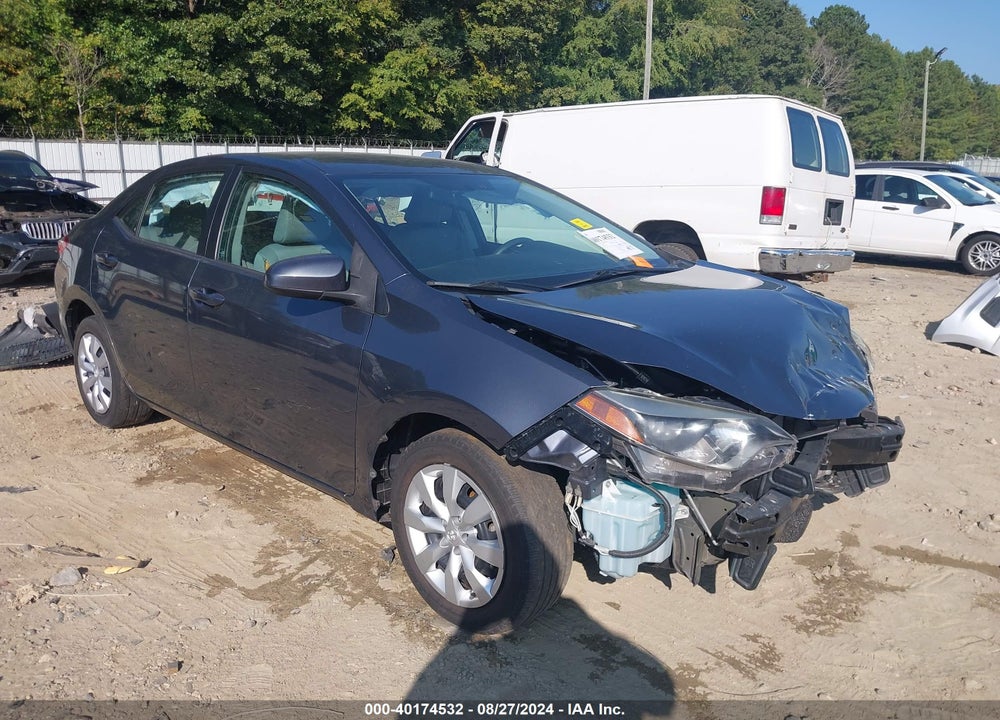 2016 TOYOTA COROLLA LE VIN: 5YFBURHE3GP537849