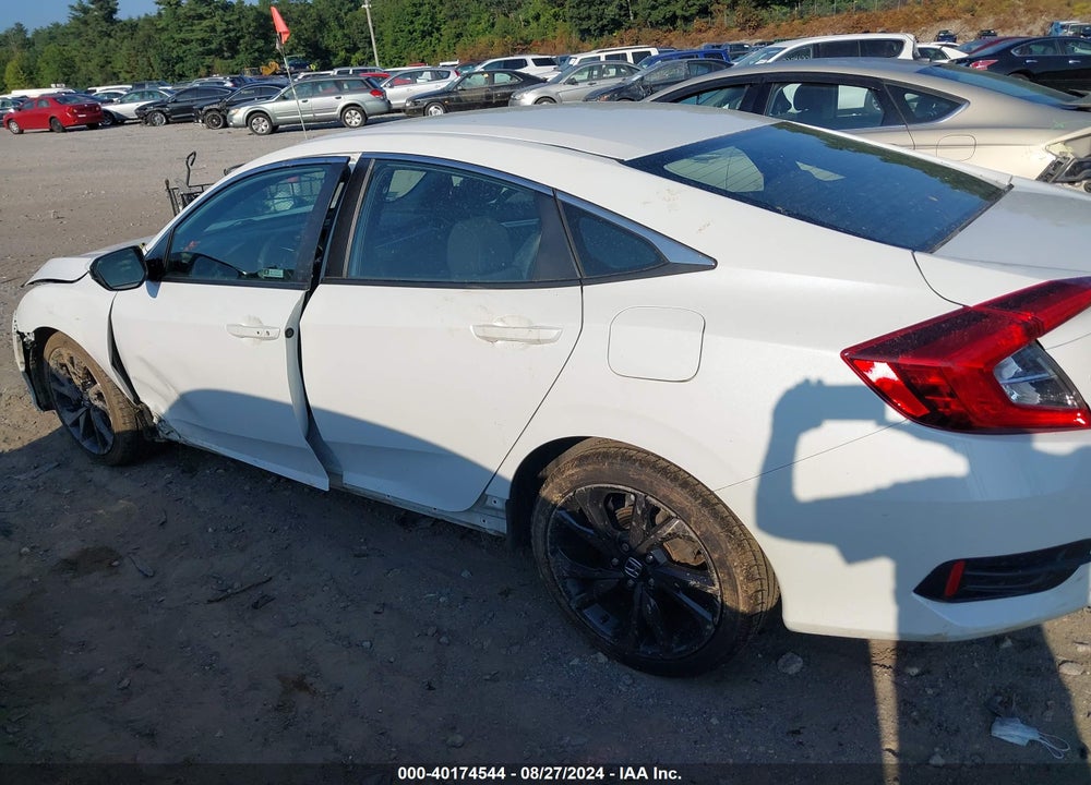 2020 HONDA CIVIC SPORT VIN: 2HGFC2F84LH599514
