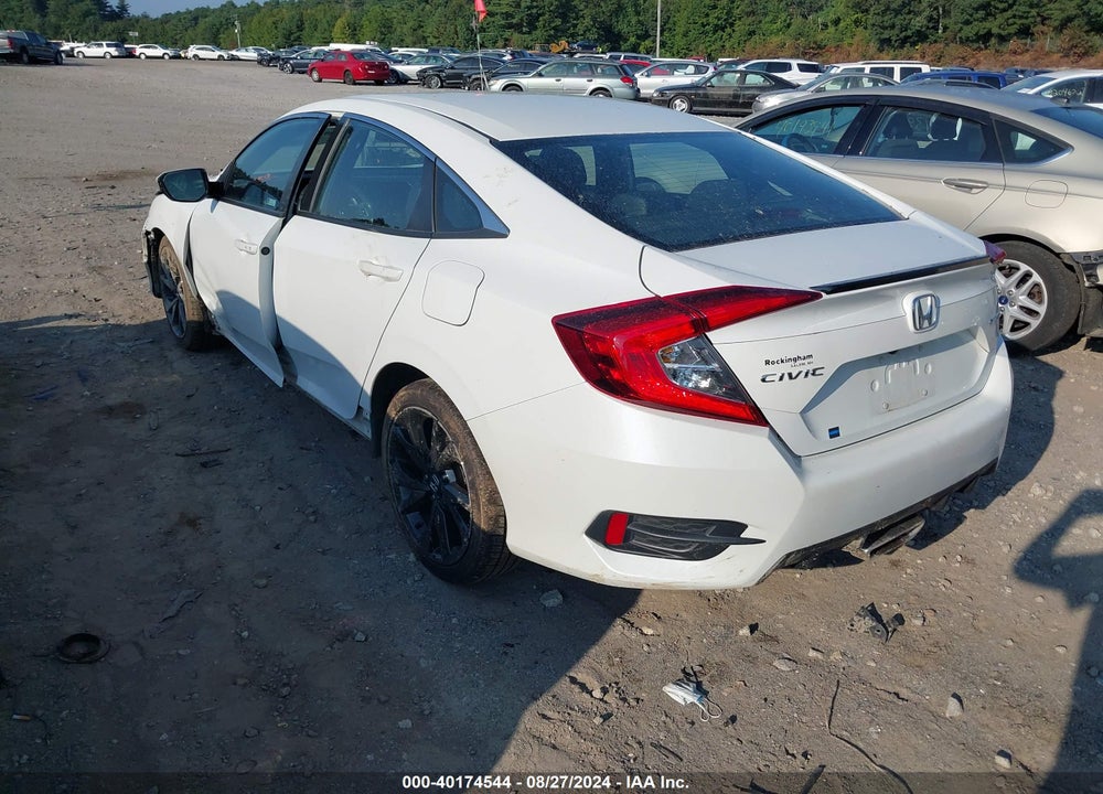 2020 HONDA CIVIC SPORT VIN: 2HGFC2F84LH599514