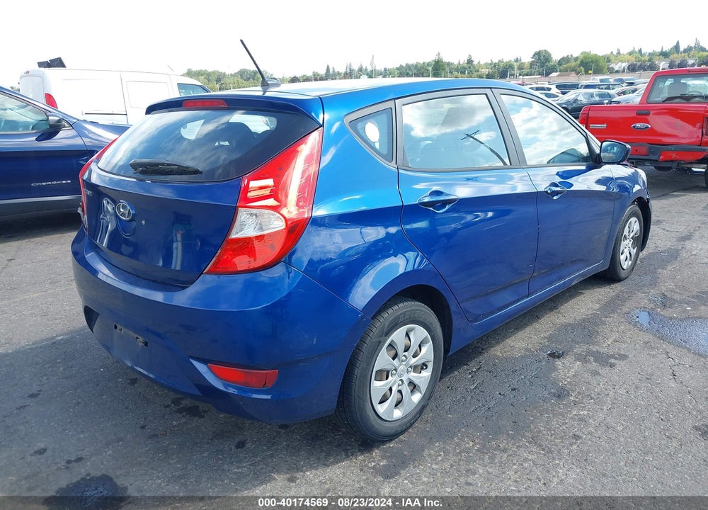 2015 HYUNDAI ACCENT GS VIN: KMHCT5AE8FU219135