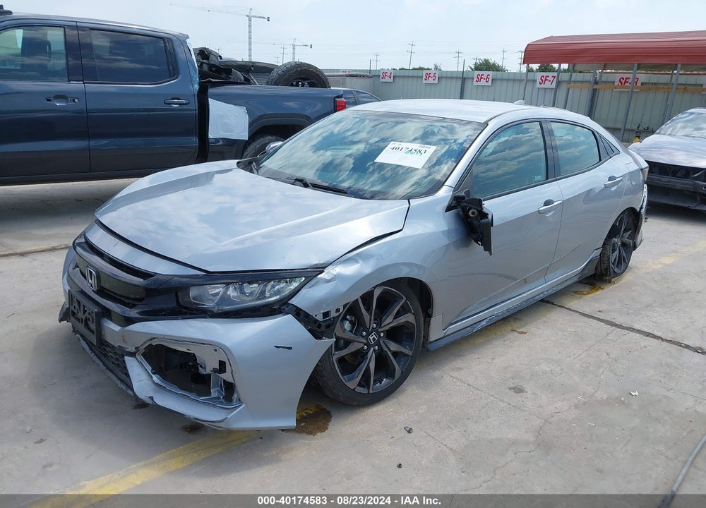 2018 HONDA CIVIC SPORT VIN: SHHFK7H49JU234918