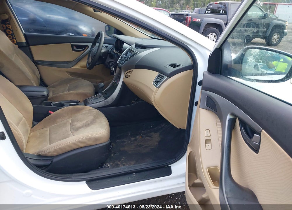 2013 HYUNDAI ELANTRA GLS VIN: 5NPDH4AE0DH295783