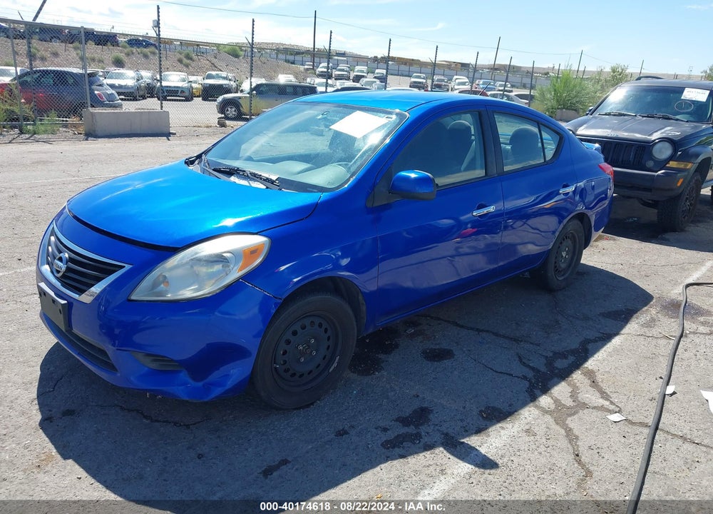 2013 NISSAN VERSA 1.6 SV VIN: 3N1CN7AP0DL819590