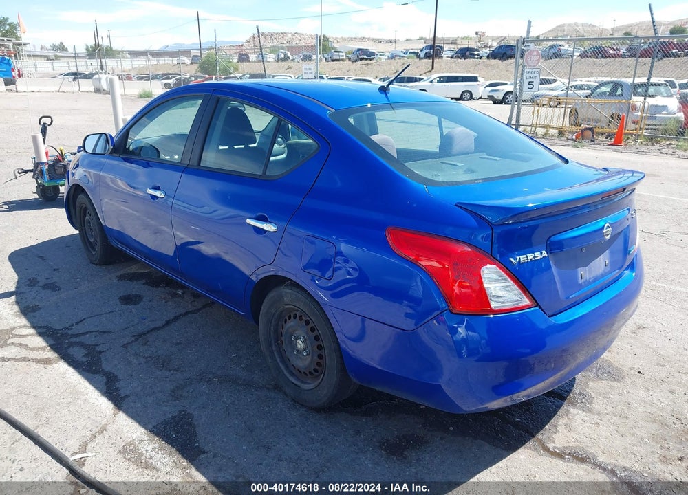 2013 NISSAN VERSA 1.6 SV VIN: 3N1CN7AP0DL819590