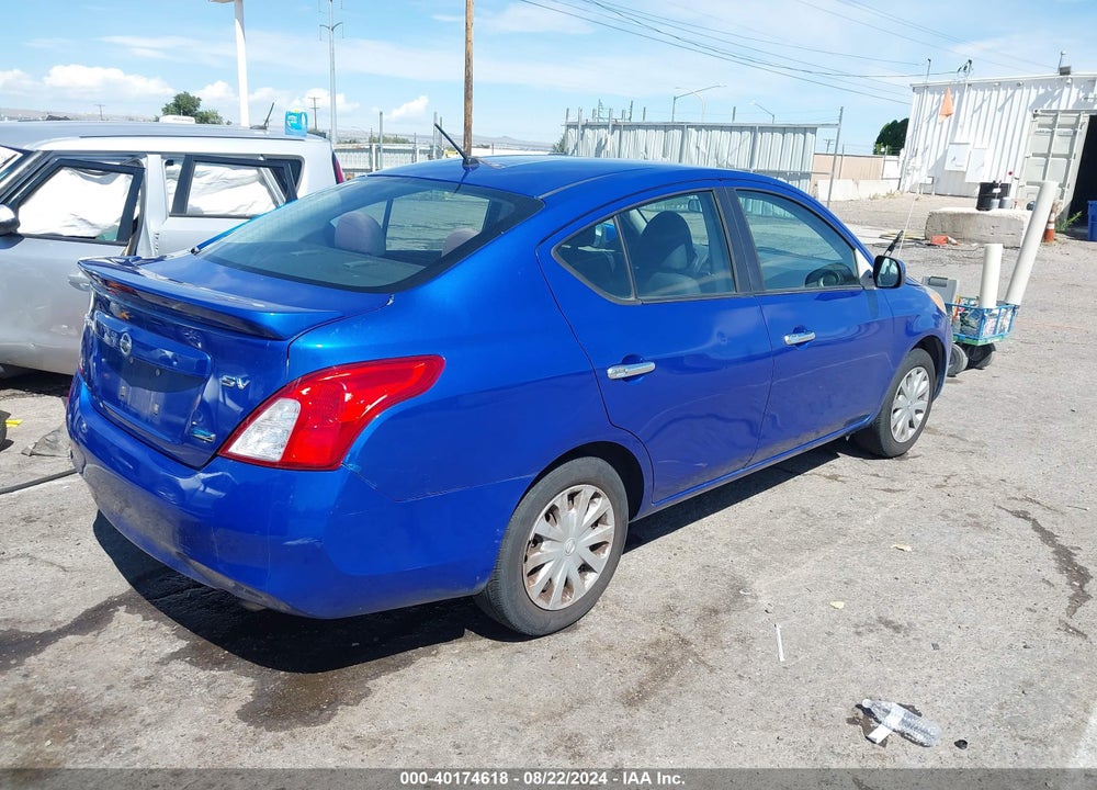 2013 NISSAN VERSA 1.6 SV VIN: 3N1CN7AP0DL819590