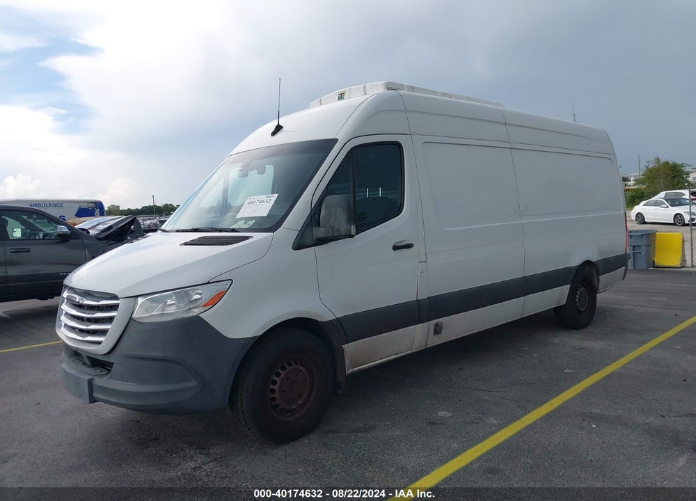 2019 FREIGHTLINER SPRINTER 2500 HIGH ROOF V6 VIN: WDYPF1CD2KP029905