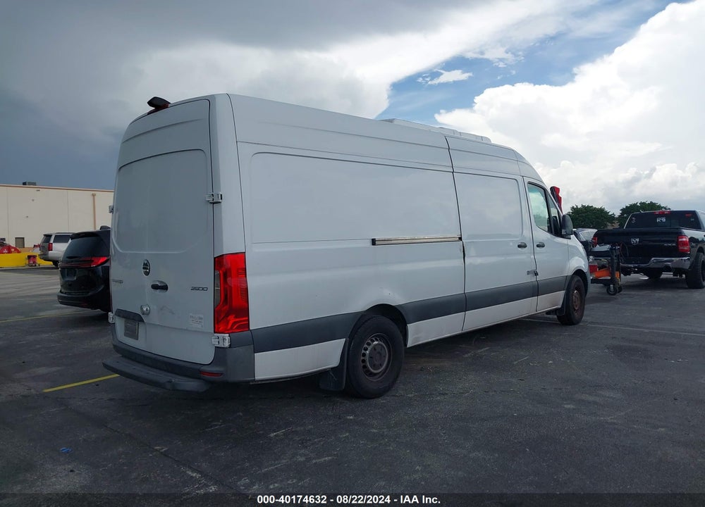 2019 FREIGHTLINER SPRINTER 2500 HIGH ROOF V6 VIN: WDYPF1CD2KP029905