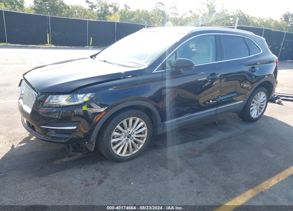 2019 LINCOLN MKC STANDARD VIN: 5LMCJ1C91KUL06994