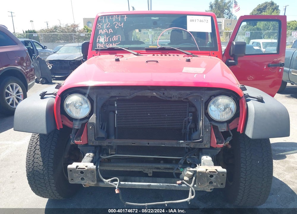2014 JEEP WRANGLER UNLIMITED SPORT VIN: 1C4BJWDG1EL225792