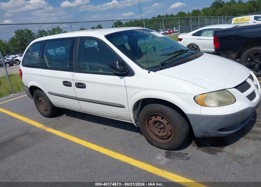 2002 DODGE CARAVAN SE VIN: 1B4GP25322B700535