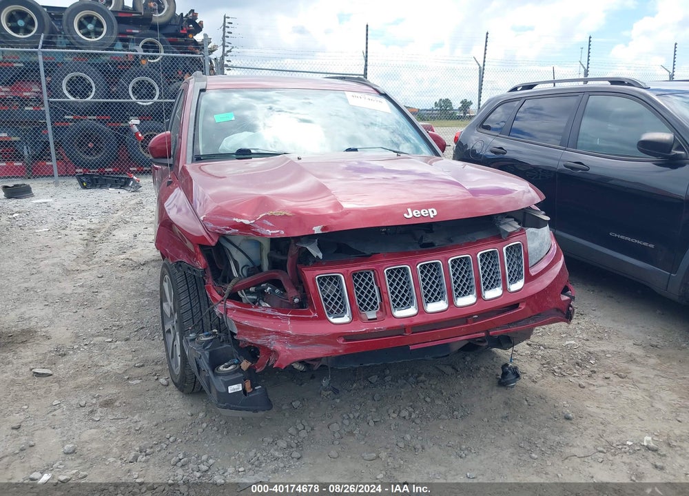 2016 JEEP COMPASS HIGH ALTITUDE EDITION VIN: 1C4NJCEA4GD583343