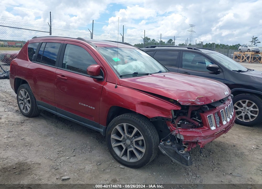 2016 JEEP COMPASS HIGH ALTITUDE EDITION VIN: 1C4NJCEA4GD583343