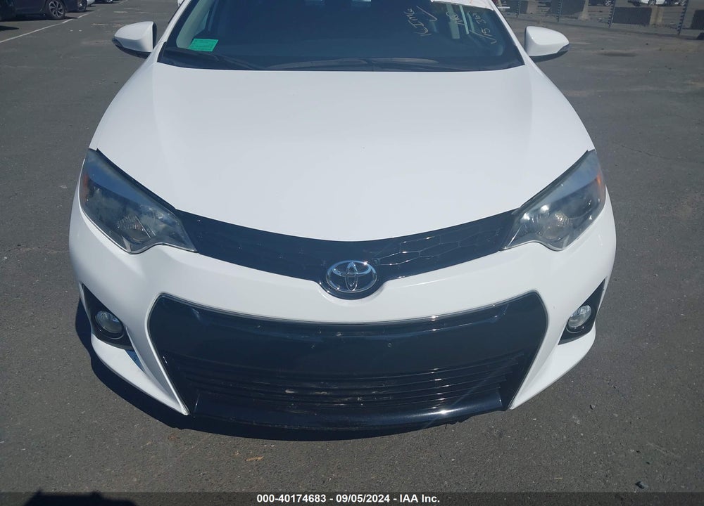 2016 TOYOTA COROLLA S PLUS VIN: 2T1BURHE3GC686116