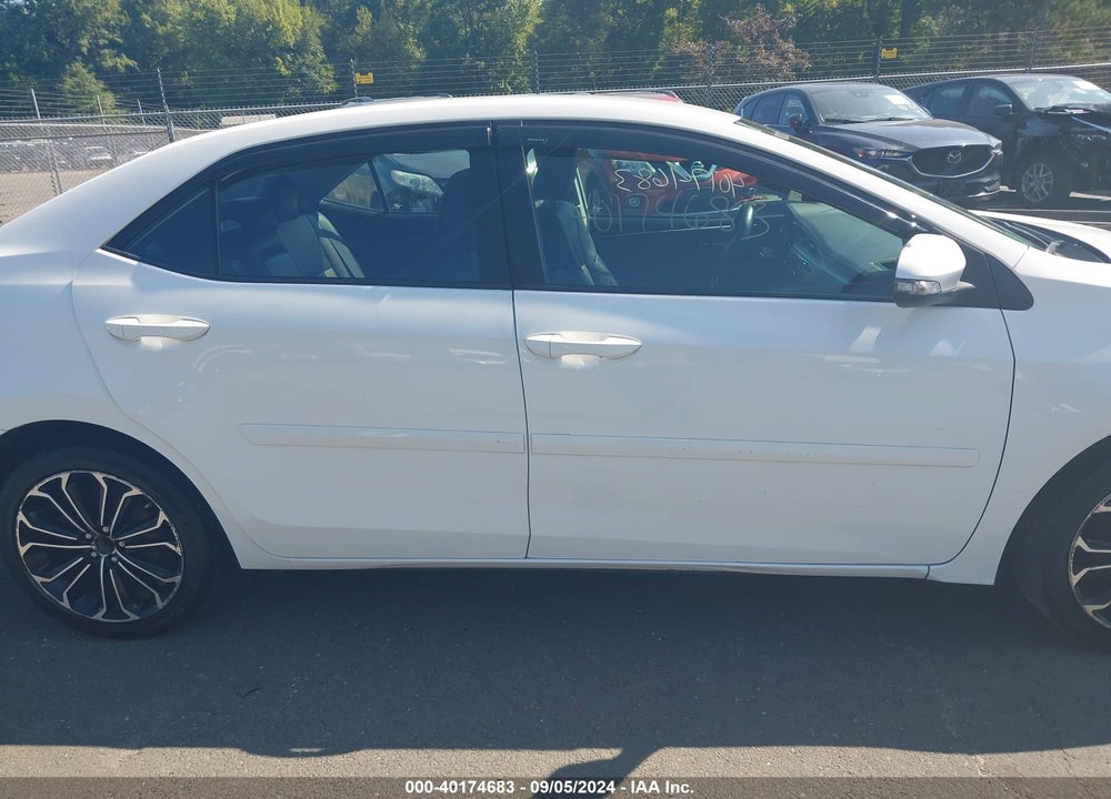 2016 TOYOTA COROLLA S PLUS VIN: 2T1BURHE3GC686116