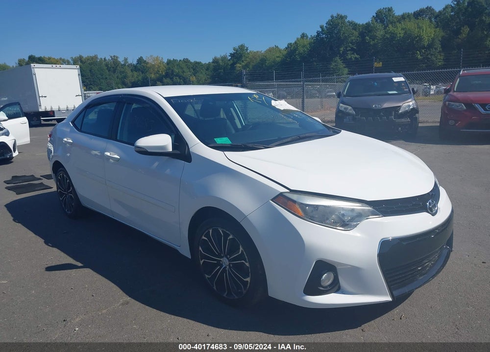 2016 TOYOTA COROLLA S PLUS VIN: 2T1BURHE3GC686116
