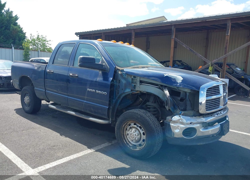 2004 DODGE RAM 3500 ST VIN: 3D7LU38C74G261019