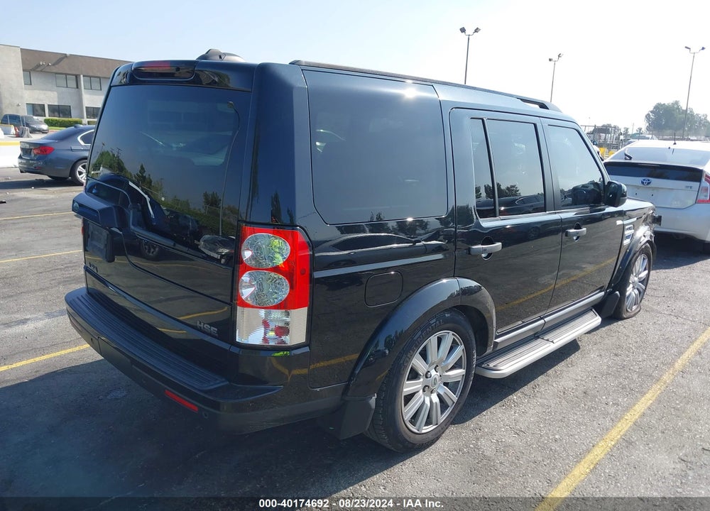 2013 LAND ROVER LR4 VIN: SALAG2D4XDA652626
