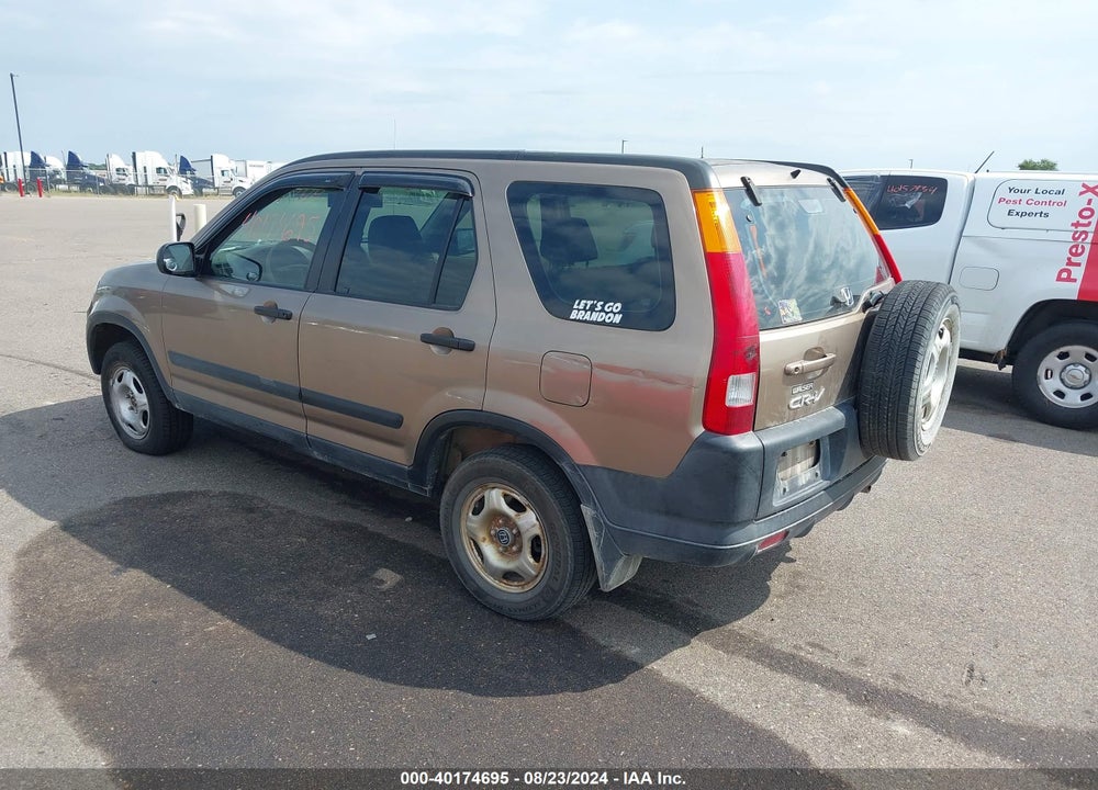 2004 HONDA CR-V LX VIN: SHSRD78464U249303
