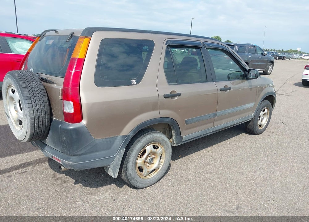 2004 HONDA CR-V LX VIN: SHSRD78464U249303