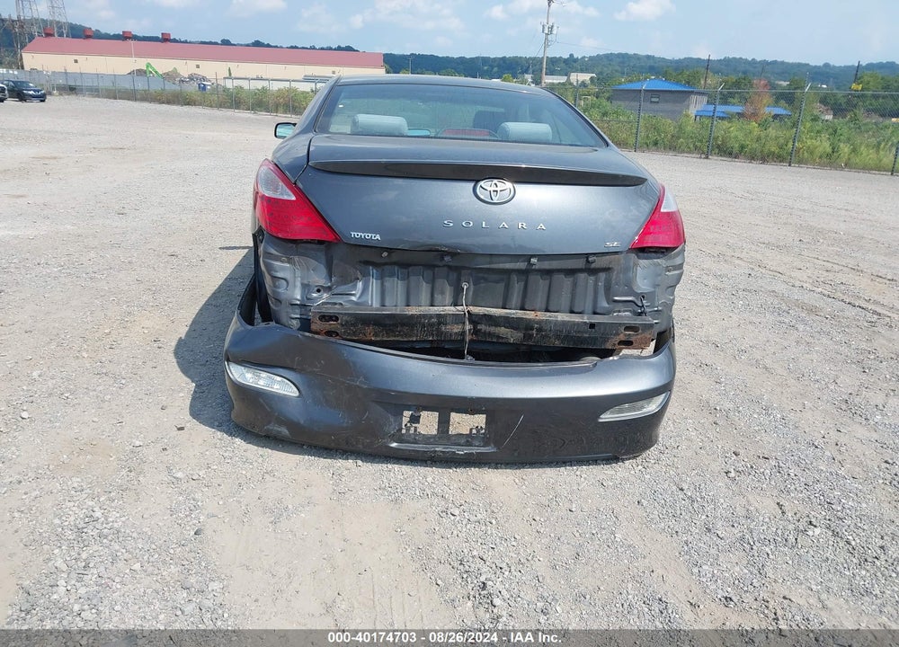 2008 TOYOTA CAMRY SOLARA SE VIN: 4T1CE30P48U763264