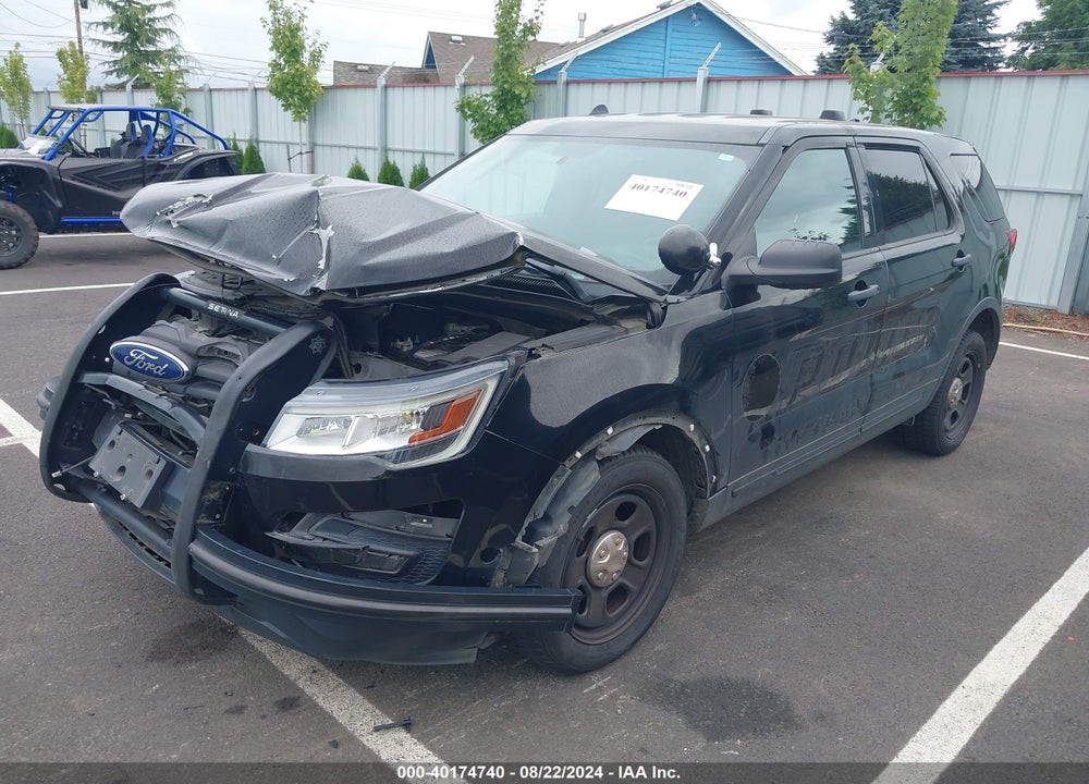 2017 FORD UTILITY POLICE INTERCEPTOR VIN: 1FM5K8AR6HGE30562