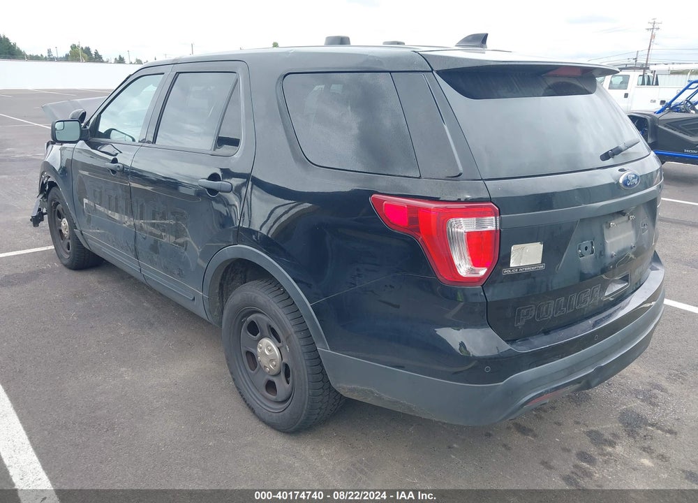 2017 FORD UTILITY POLICE INTERCEPTOR VIN: 1FM5K8AR6HGE30562