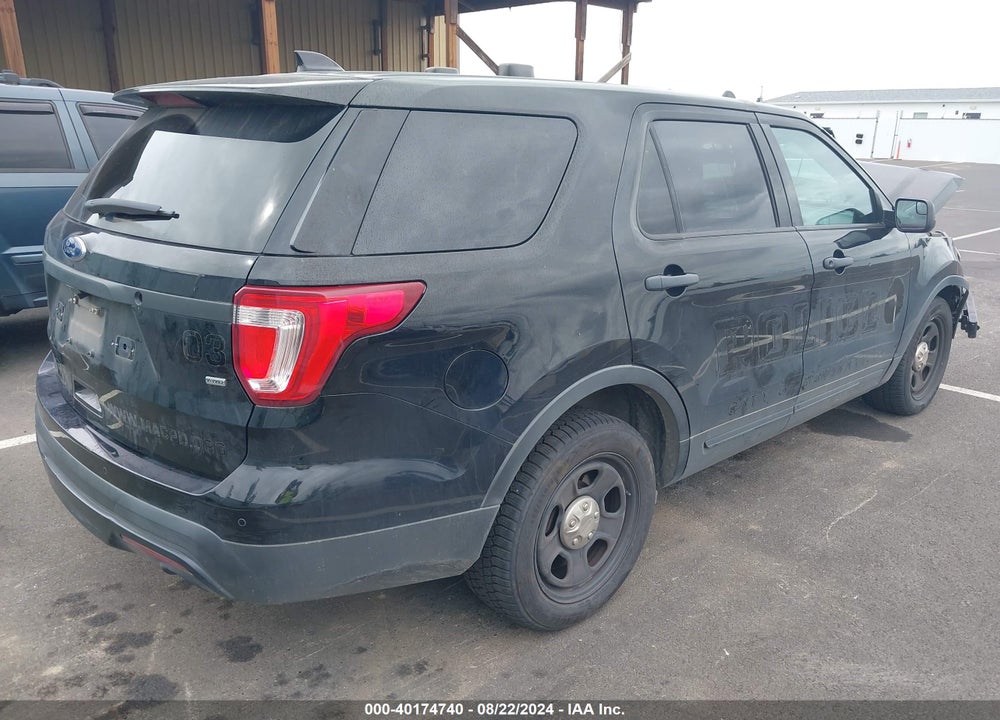 2017 FORD UTILITY POLICE INTERCEPTOR VIN: 1FM5K8AR6HGE30562