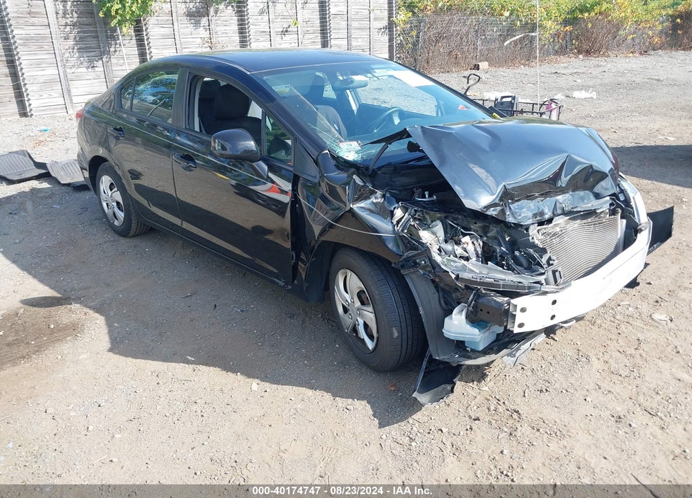 2013 HONDA CIVIC LX VIN: 2HGFB2F53DH579118