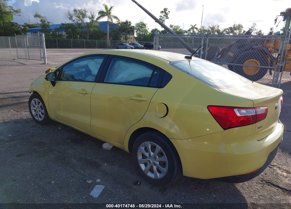 2016 KIA RIO LX VIN: KNADM4A39G6548203