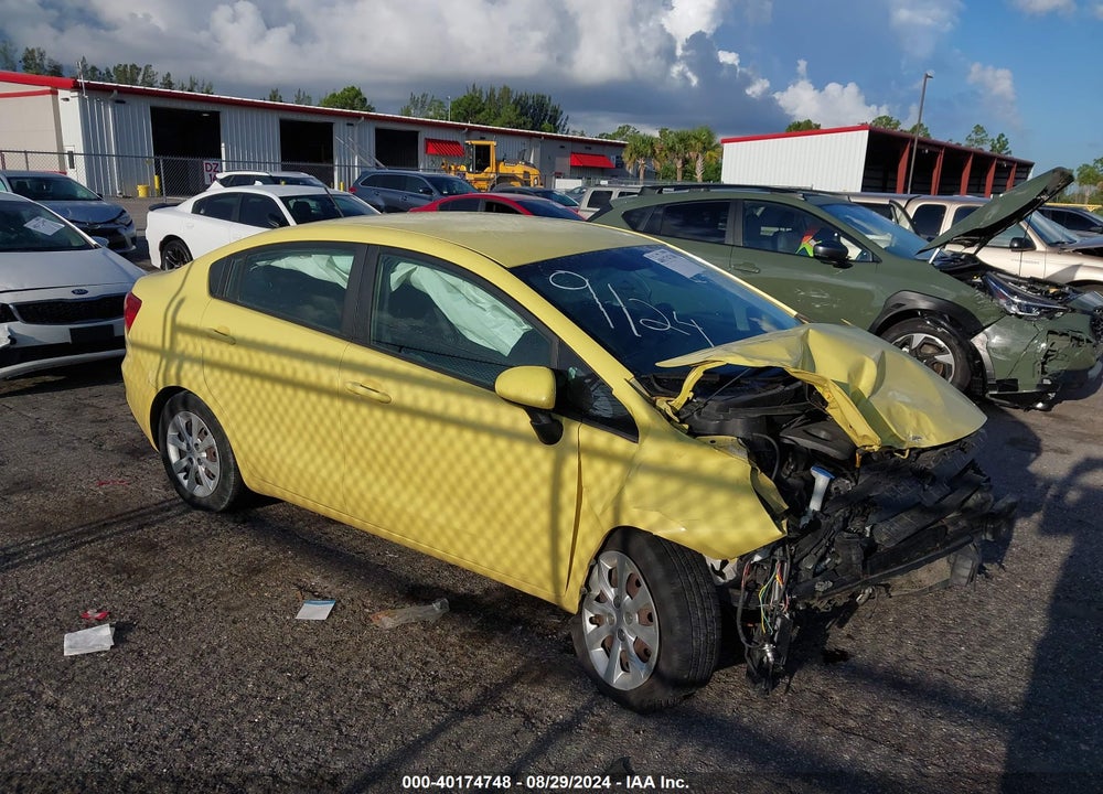 2016 KIA RIO LX VIN: KNADM4A39G6548203