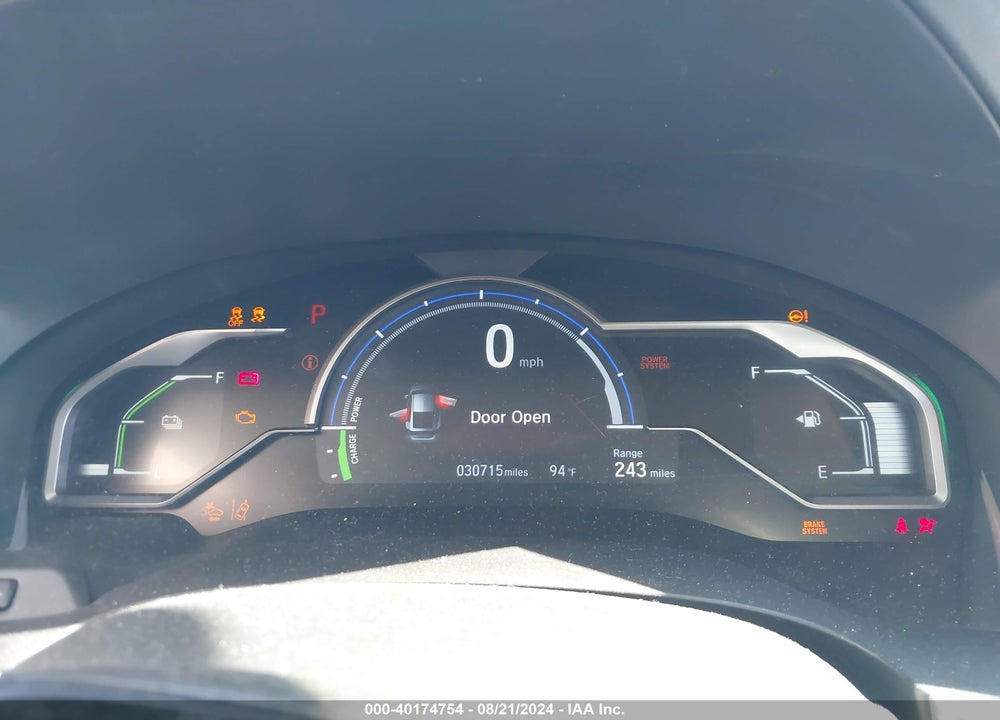 2021 HONDA CLARITY PLUG-IN HYBRID VIN: JHMZC5F11MC000037