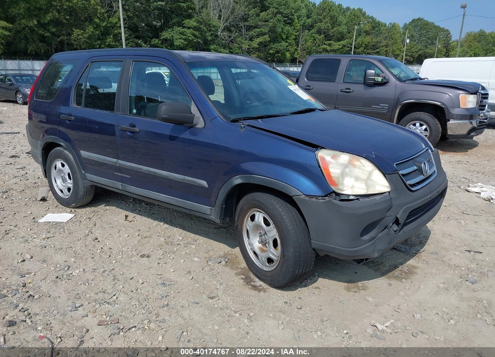 2005 HONDA CR-V LX VIN: SHSRD68565U306331