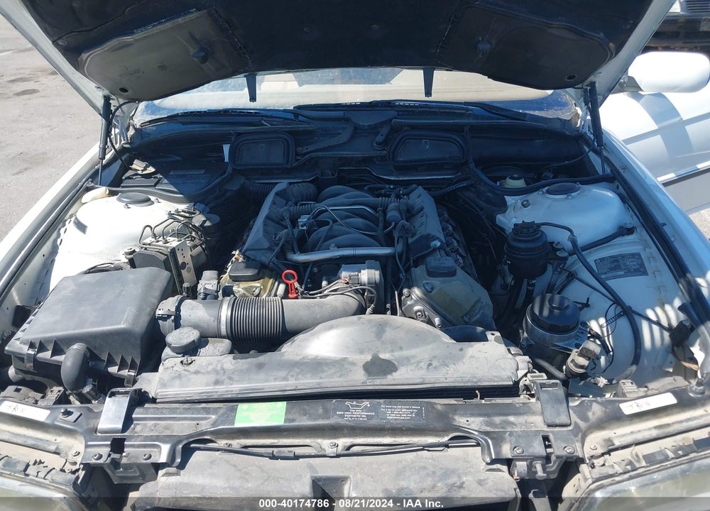 2000 BMW 740IL VIN: WBAGH8347YDP10843