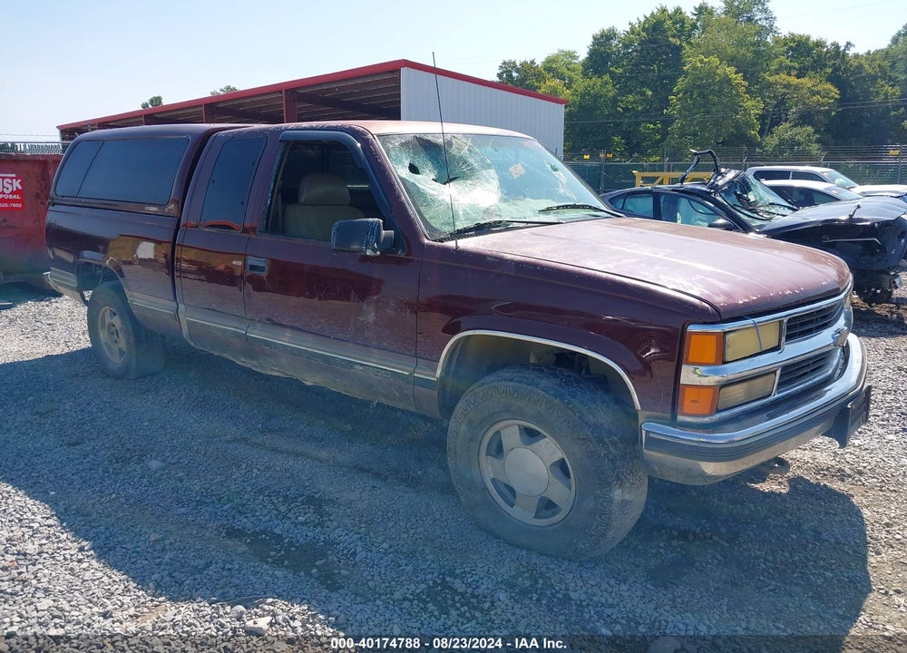 1998 CHEVROLET K1500 FLEETSIDE VIN: 2GCEK19R1W1195076
