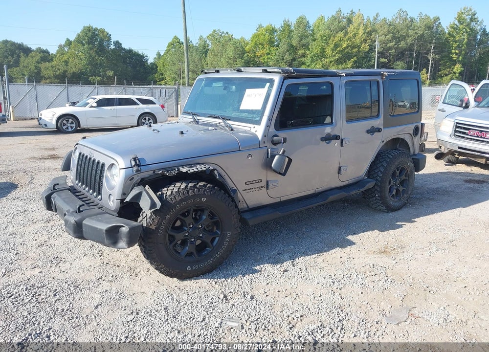 2018 JEEP WRANGLER JK UNLIMITED SPORT S 4X4 VIN: 1C4BJWDG0JL800488