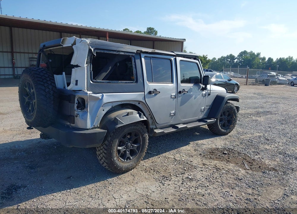 2018 JEEP WRANGLER JK UNLIMITED SPORT S 4X4 VIN: 1C4BJWDG0JL800488