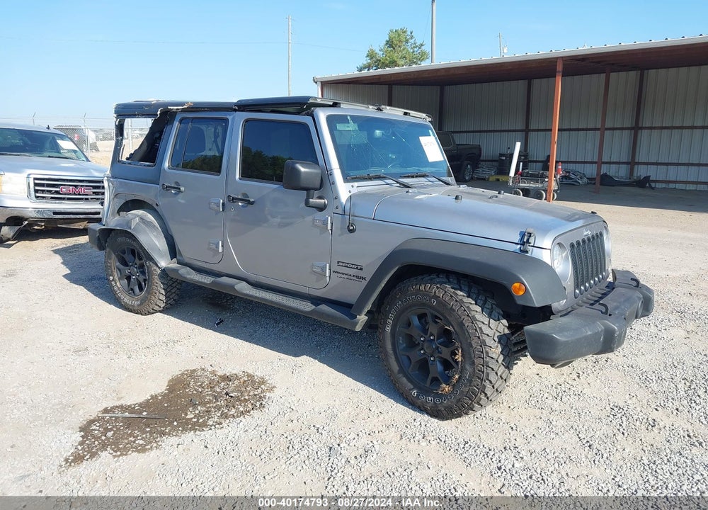 2018 JEEP WRANGLER JK UNLIMITED SPORT S 4X4 VIN: 1C4BJWDG0JL800488