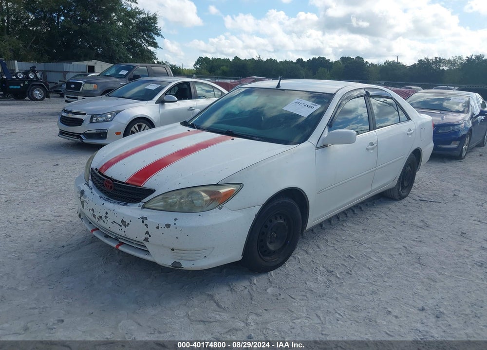 2004 TOYOTA CAMRY LE VIN: 4T1BE32K84U263874