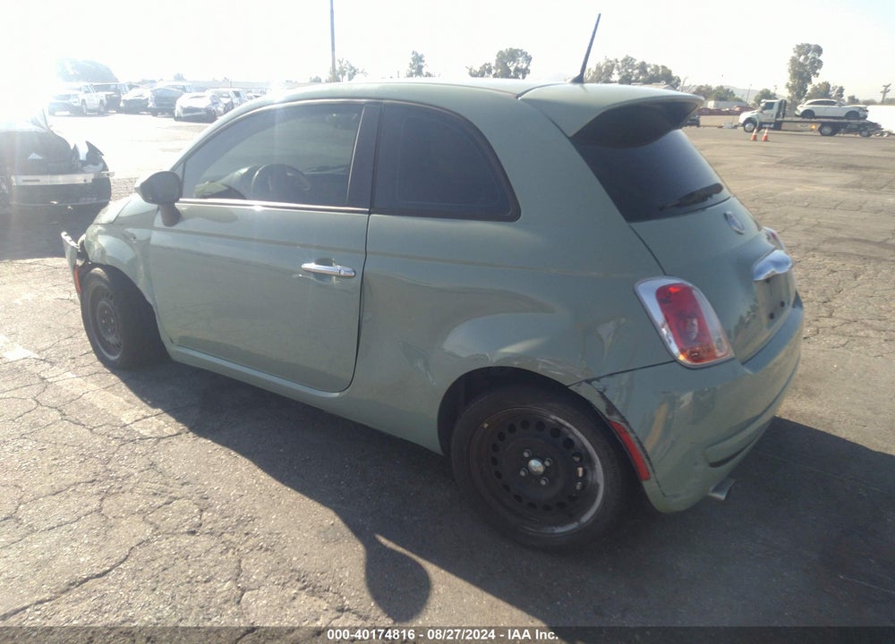 2015 FIAT 500 POP VIN: 3C3CFFAR9FT609955