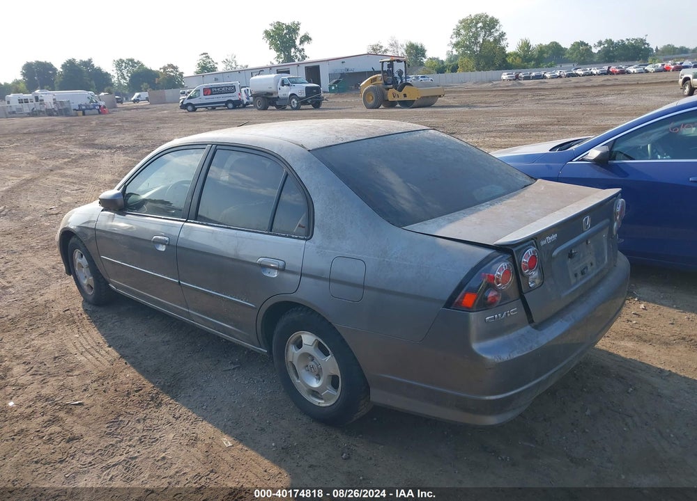 2005 HONDA CIVIC HYBRID VIN: JHMES96605S005600